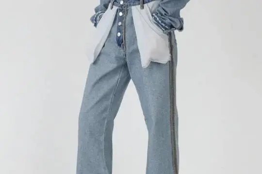 reverse denim